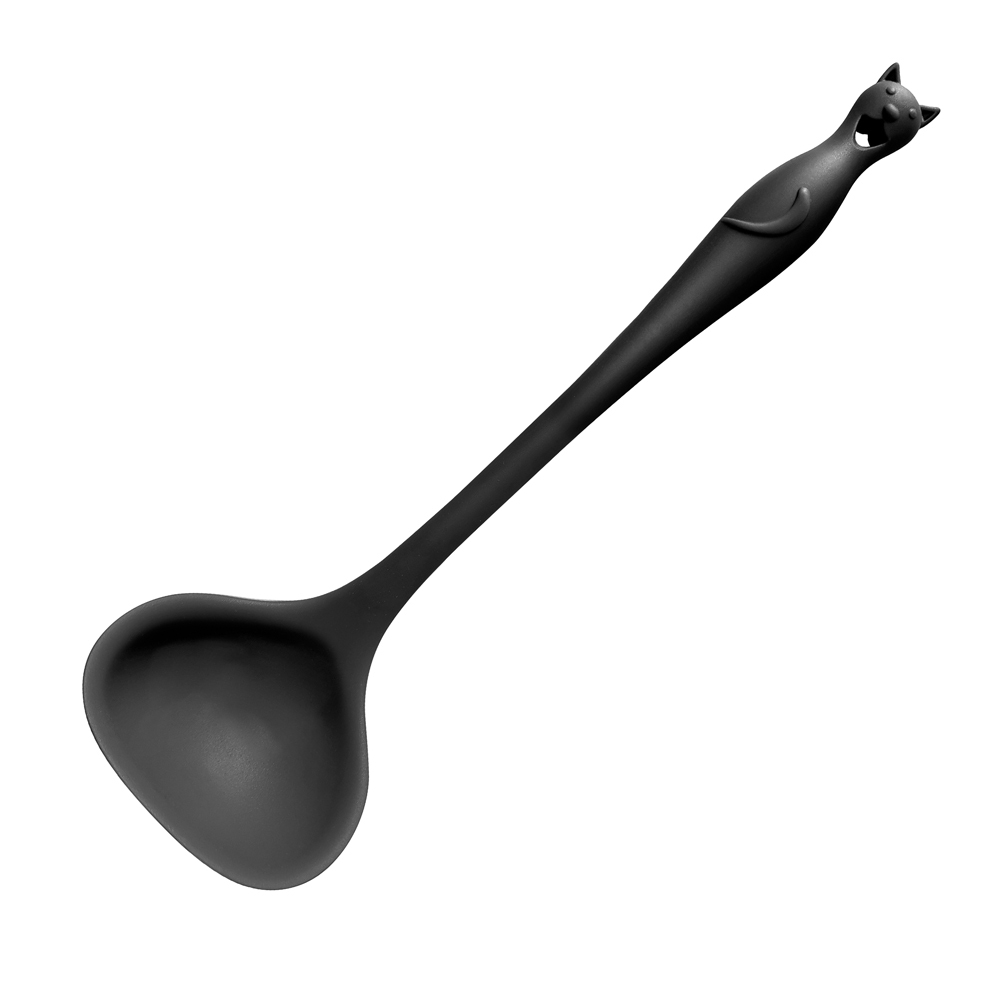 Alchemy - Cat's Kitchen Ladle Löffel - Schwarz/Weiß
